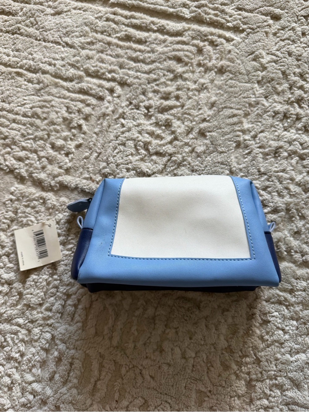 Blue and White Women's Cosmetic Bag NWT